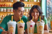奶茶广告，健康时尚与创意营销的完美融合